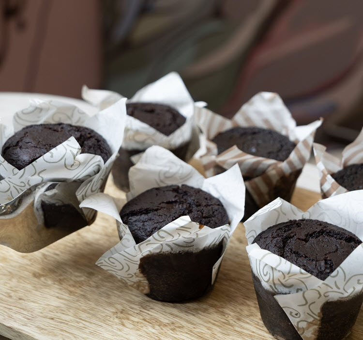 Chocolate Muffin Sugarless Chocolate Muffin
