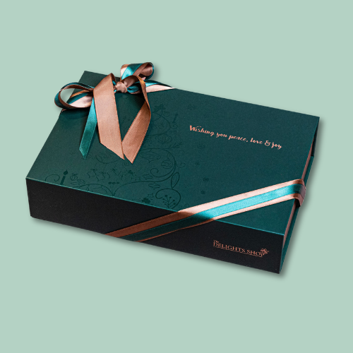 The Christmas Green Box - Selection of 12